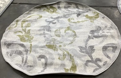 Tapete com manchas traseiras IVORY / L CINZA 5'-0" x 5'-0", preço reduzido 1172682972 AMT428E-5R - Imagem 1 de 4