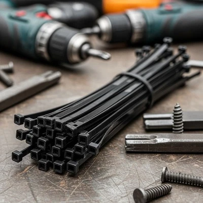 KABELBINDER UV beständig Ø 2,6 - 3,6 - 4,8 - 7,8 - 9,0 - 12,6 - alle Farben - Bild 1 von 4