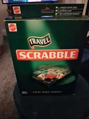 Scrabble Travel,clip In Tiles.unused - Image 1 of 4