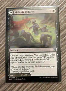 Malakir Rebirth, Zendikar Rising - Magic English Magic The Gathering ZNR - Imagen 1 de 2