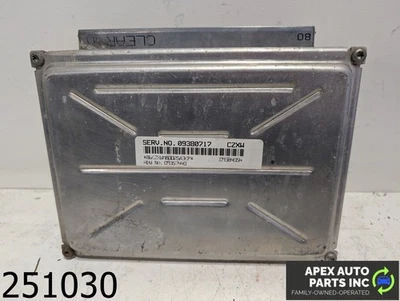 Pontiac Firebird 2000 fabricante de equipos originales 3,8 L computadora cerebro motor control ECU ECM módulo Foto 1 de 4