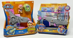 Paw Patrol The Movie Dino Rescue Skye’s Deluxe Rev Up Fahrzeug & Mystery Dino Figur - Bild 1 von 13