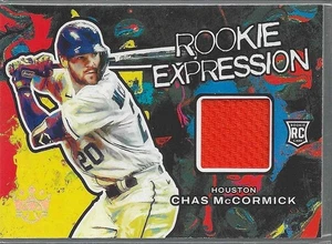 2022 Panini Diamond Kings - Rookie Expression Relics Chas McCormick #RE-CM Holo - Picture 1 of 2
