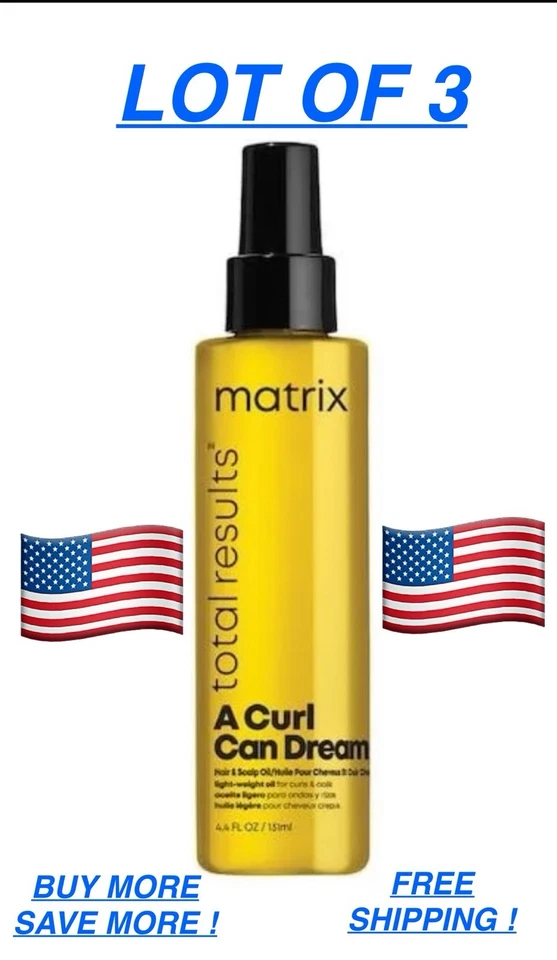 MATRIX TOTAL RESULTS A CURL CAN DREAM Light Weight Oil 4.4 oz