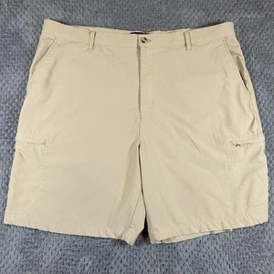 Chaps Herren Cargo Stretch Shorts Größe 42 hellbraun Wandern Golf Outdoor 8 Zoll Schrittlänge - Bild 1 von 6