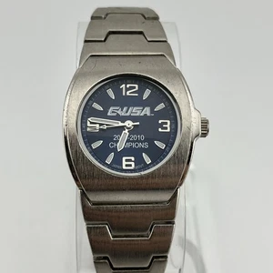 Conference USA 2009-2010 Champions Uhr 29mm Gehäuse 7,25" Silberband neue Batterie - Bild 1 von 8