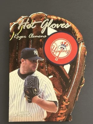 2003 Fleer Showcase Hot Gloves ШТАМПОВАННАЯ ВСТАВКА Роджер Клеменс # - Изображение 1 из 2