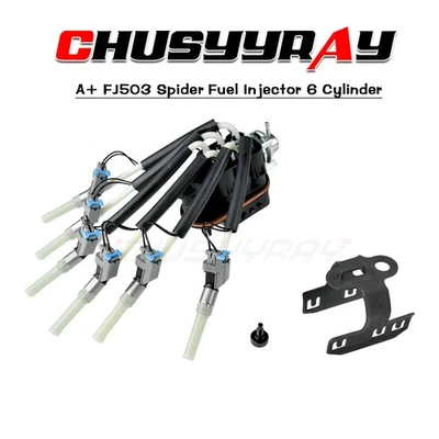 Spider Fuel Injector 6 Cylinder For 1996-1998 Chevrolet C1500 4.3L V6 Engine - Image 1 of 4