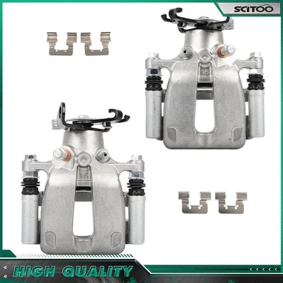 Par de pinzas de freno traseras para 12-16 Buick LaCrosse 11-17 Buick Regal con soporte Foto 1 de 4