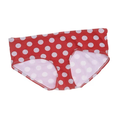 Lindex, Bikiniunterteil, Größe: 38, Rot/Weiß, Elasthan/Polyamid, Gepunktet #SBi - Bild 1 von 4