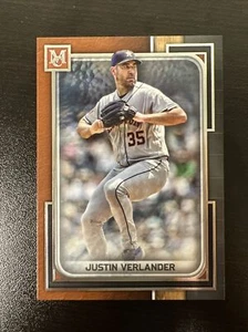 2023 Topps Museum Collection #44 Justin Verlander Copper ASTROS - Picture 1 of 2