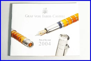 2004 Graf von Faber-Castell BERNSTEIN Pen of the Year NUR BOOKLET - Bild 1 von 3
