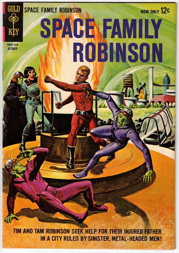 SPACE FAMILY ROBINSON # 10 (GOLD KEY) (1964) DAN SPIEGLE art - Image 1 of 1