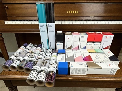 NEW  Mixed Lot Of 25 Cricut Infusable Ink Transfer Sheets & Smart Iron On - Image 1 of 4