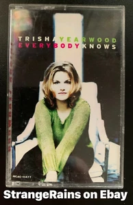 Trisha Yearwood EVERYBODY KNOWS -  MCA Cassette Tape - PLAY TESTED - Picture 1 of 6