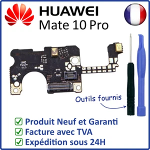 CIRCUIT / CARTE DU MICRO ET DE L'ANTENNE RÉSEAU GSM DU HUAWEI MATE 10 PRO - Photo 1 sur 3