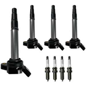 4 Sets Ignition Coil & Spark Plug For Toyota Corolla 11-15 UF596 - Picture 1 of 5