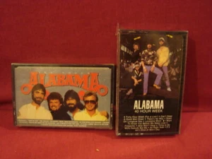 ALABAMA THE TOUCH AND 40 HOUR WEEK TWO NEW SEALED CASSETTES - Picture 1 of 2
