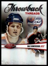 2010-11 Panini Certified Throwback Threads Mirror Red Dale Hawerchuk 192/250