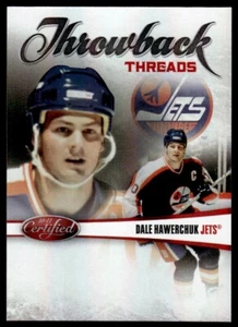 2010-11 Panini con certificación Throwback hilos espejo rojo Dale Hawerchuk 192/250 - Imagen 1 de 2