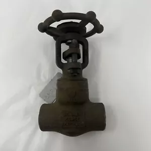 Bonney Forge WL 11 Steel Gate Valve 3/4" Threaded Class 800 1975 PSI - Picture 1 of 5