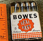 Vintage 40'S-50'S BOWES Seal Fast Auto Fuses Advertising Made in USA with fuses