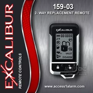 NEW Excalibur 159 2-Way Replacement Remote Control ELVNTRNC For AL-1860-EDPB - Picture 1 of 3
