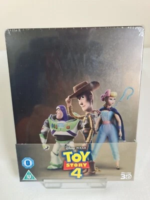 DISNEY    TOY   STORY    4   BLU-RAY   3D   STEELBOOK,  DISPATCH    SAME    DAY  - Image 1 of 4