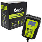 NICHE 1-AMP Fully-Automatic LCD Smart Battery Charger 12-volt Trickle