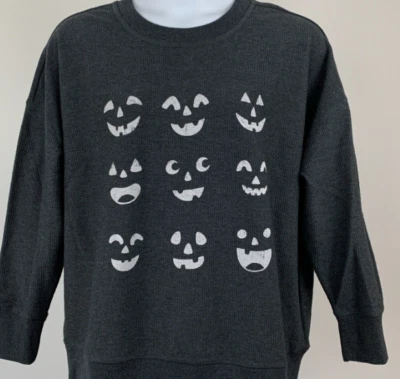 ~MAURCIES-ALWAYS25%OFF~Halloween Sweatshirt Jack-o-Lantern~XS,0X,1X,4X, NWT~RA - Image 1 of 4