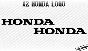 2x Honda Logo 4" Vinyl Decal Sticker Car Truck Window Racing Motorcycle - Picture 1 of 17