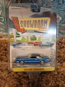 2024 GREENLIGHT SHOWROOM FLOOR SERIES 6 1:64 1974 FORD THUNDERBIRD RAW CHASE - Picture 1 of 4