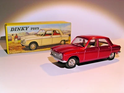 510 - Peugeot 204 Sedán 1/43 de dinky toys Atlas Foto 1 de 2