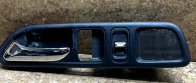🚘 97-01 Honda Prelude Driver Left Interior Door Handle Switches/Tweeters OEM Foto 1 de 4