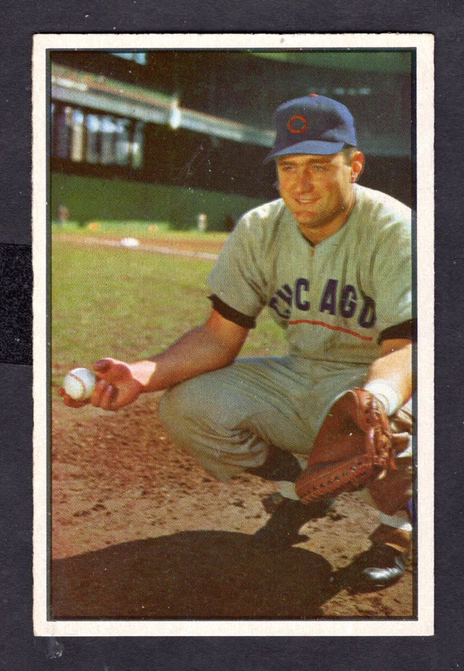 1953 BOWMAN COLOR HARRY CHITI CARD NO:7 EXMINT-PLUS CONDITION - Image 1 of 1