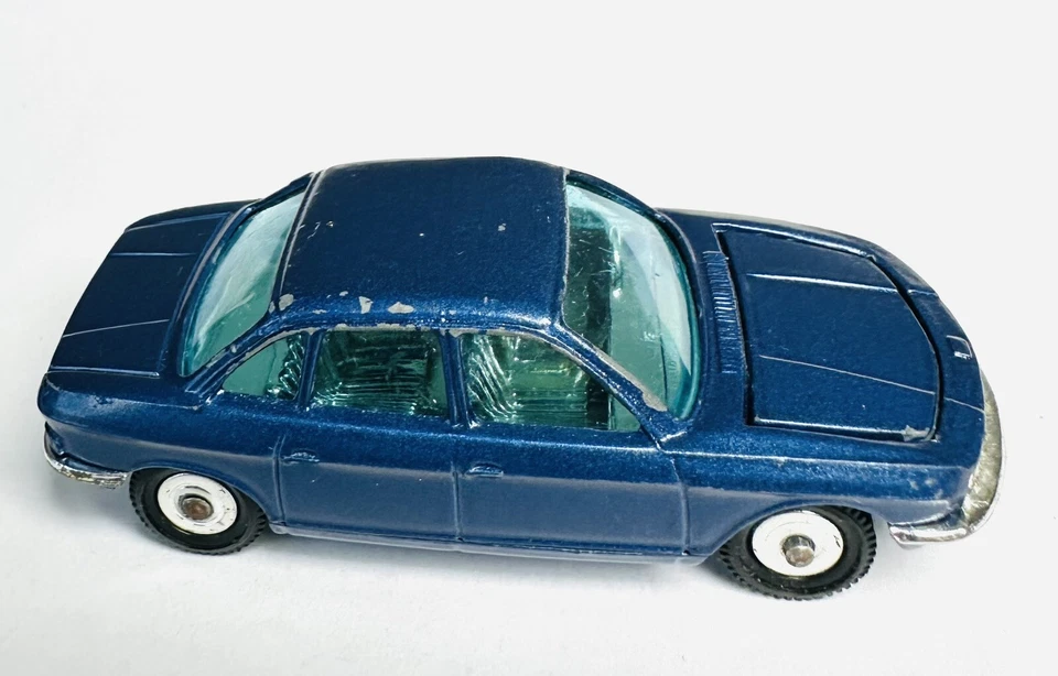 Corgi Juniors NSU RO 80 Automobile Rare Dark Blue 1969 Variation 1:64 Scale - Image 1 of 4