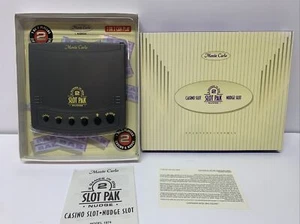 Radica Monte Carlo ~ Slot Pak Nudge 2 in 1 ~ Electronic Hand Held Game ~ Casino - Picture 1 of 6