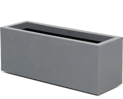 Balkonkasten mit Wasserspeicher Vulkan Pflanzkübel rechteckig Blumentopf Balkon - Bild 1 von 4