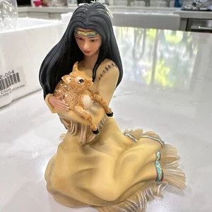 Spirit Maidens Hamilton Collection “Greenmeadow, The Spirit If Abundance” Figure - Picture 1 of 9
