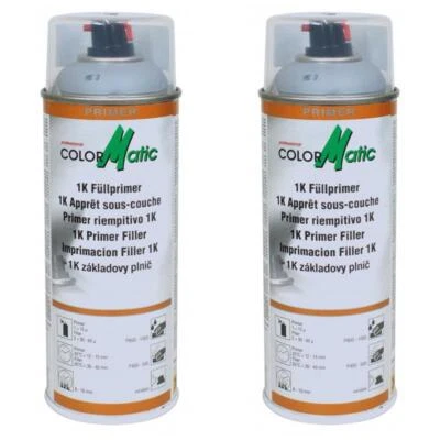 2 x Colormatic Füllprimer Spray 400ml Primer grau 856525 Grundierung Filler - Bild 1 von 4