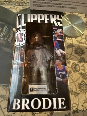 Russell Westbrook Los Angeles Clippers Bobblehead Nuevo En Caja Brodie LAC NBA Sag Foto 1 de 4