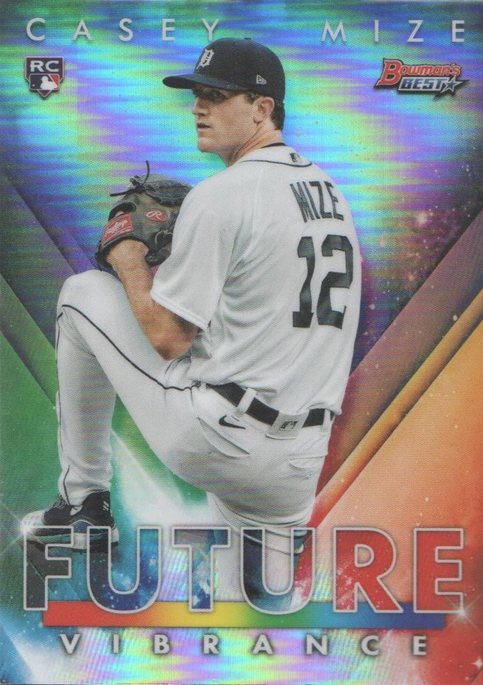 2021 Bowman's Best Baseball Bowman Future Vibrance Insert: Pick from List - Image 1 of 1