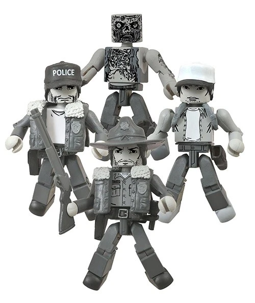 The Walking Dead Minimates SDCC Exclusivo Days Gone By Minimates Caja Set SDCC Foto 1 de 1