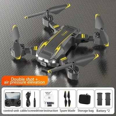 S6 Professional RC Drone 8K Dual HD Camera 5G GPS FPV Wifi Foldable Quadcopter - Image 1 of 4