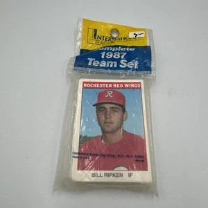 1987 International League Rochester Red Wings Team Set Sealed - Picture 1 of 2