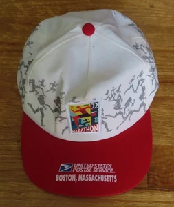 100th Anniversary 1996 BOSTON MARATHON U.S. Stamp (Adjustable Snap Back) Cap - Picture 1 of 5