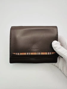 Burberry Compact Wallet Plaid Holder - Picture 1 of 11