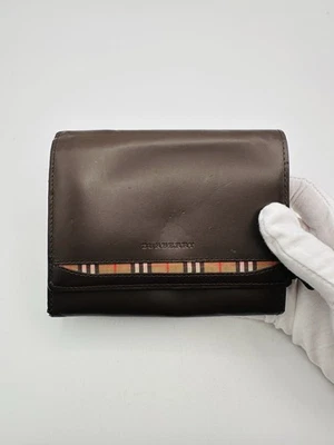 Burberry Compact Wallet Plaid Holder - Image 1 of 4