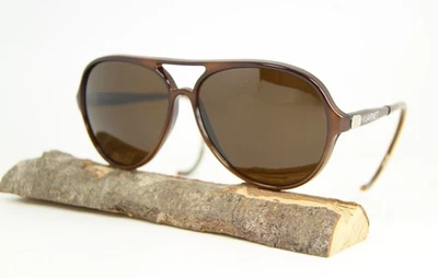 399 $ Raro De Colección Vuarnet 174 Marrón Piloto Glaciar Gafas de Sol Gancho con Cable PX5000 Foto 1 de 4