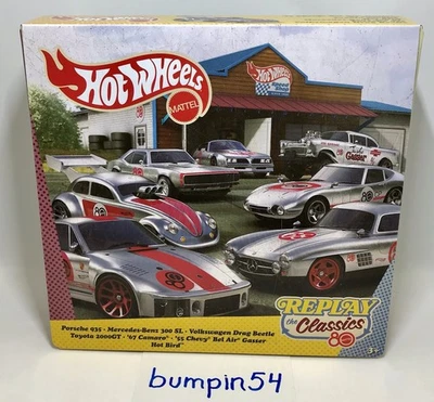 2025 Hot Wheels Replay Classics Mattel 80º Aniversário ZAMAC Conjunto Caixa 7 Carros - Imagem 1 de 3